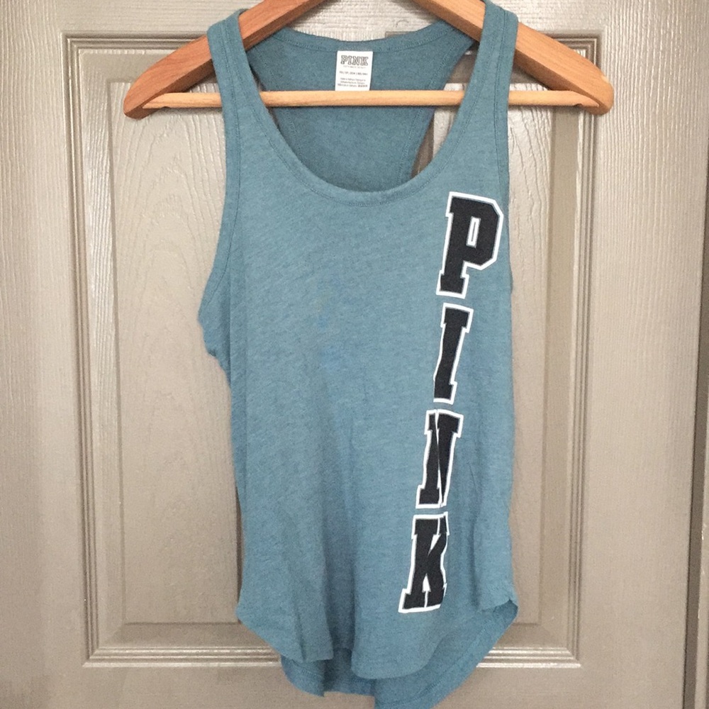 PINK Victoria Secret Racerback Sleeveless Tank Top Size XS